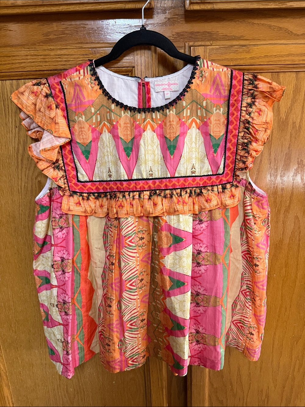 Siddhartha Bansal Sanya Ruffled Blouse from Anthropologie